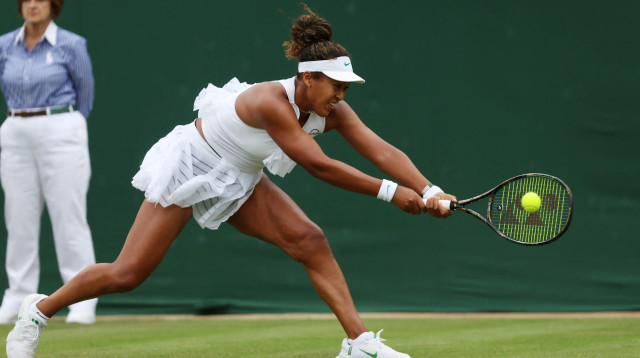 נאומי אוסקה טניסאית יפנית (צילום: רויטרס)