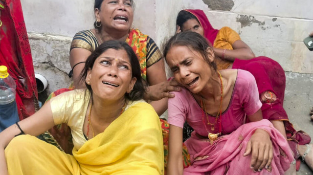 האסון בהודו (צילום: PTI)