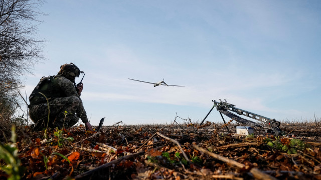 כטב"ם  (צילום: REUTERS/Alina Smutko )