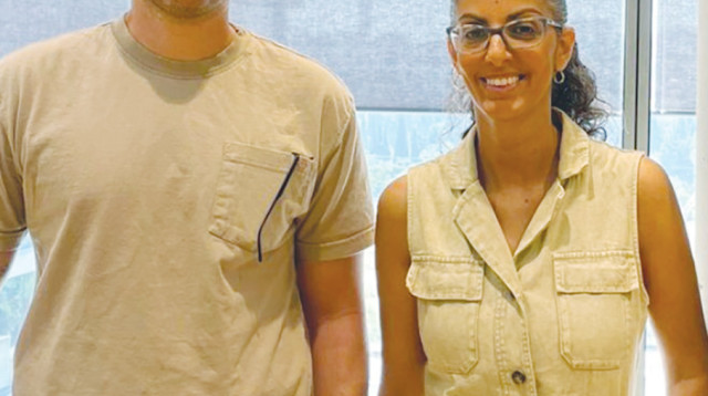 מתן זיסמן וליהיא קלוש (צילום: פרטי)