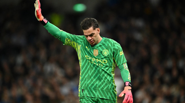 אדרסון, שוער מנצ'סטר סיטי (צילום: רויטרס)