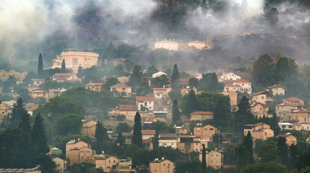 שריפה בצפון (צילום: אייל מרגולין פלאש 90)