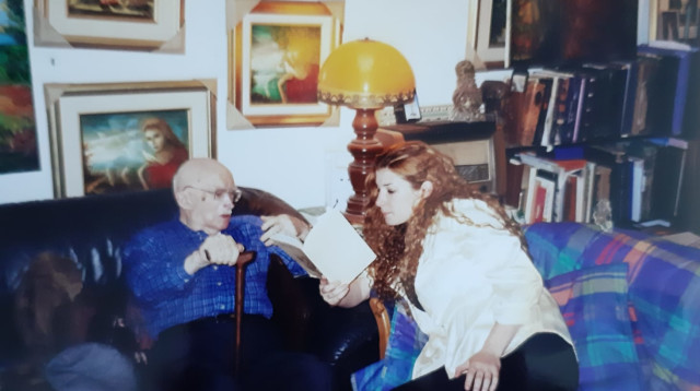 הדס קלדרון, אברהם סוצקבר (צילום: פרטי)