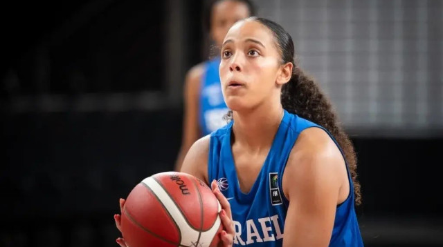 שחקנית נבחרת העתודה של ישראל, דוריאן דהן סויץ' (צילום: אתר רשמי, איגוד הכדורסל הישראלי)