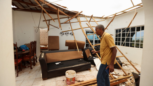 ההרס בג'מייקה (צילום: רויטרס)