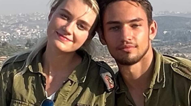 ריטה וולודרסקי יחד עם בן זוגה סיימון וויגדרגאוז (צילום: באדיבות המשפחה)