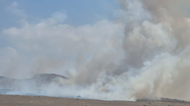 ירי לגליל התחתון (צילום: מועצת גליל תחתון)