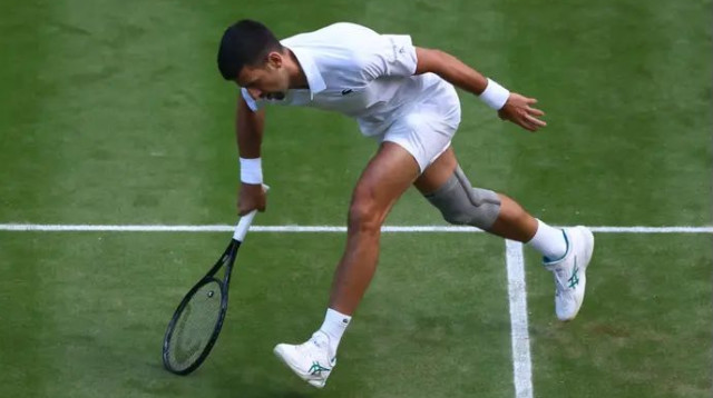 עדיין לא בשיאו. ג'וקוביץ' (צילום: רויטרס)