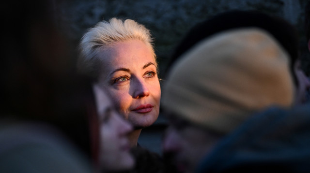 יוליה נבלניה, אלמנתו של אלכסיי נבלני (צילום: רויטרס)