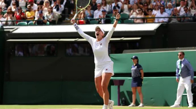 ניצחון מרשים. קרייצ'יקובה (צילום: GettyImages, Sean M. Haffey)
