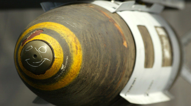 פצצת JDAM (צילום: REUTERS/Paul Hanna PH)