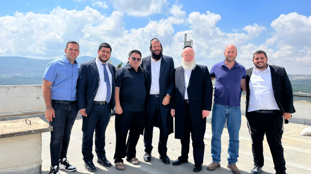 הועדה לחיזוק ופיתוח הנגב והגליל בצפת (צילום: עיריית צפת)