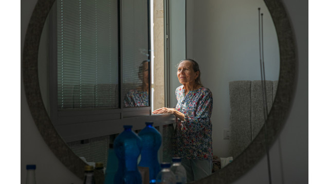 חדווה, תושבת נתיב העשרה (צילום: רפאל שחרי)