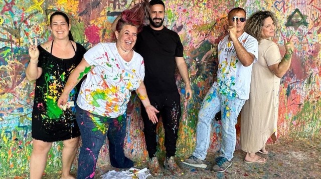 בית הצבעים  (צילום: דנה סתוי)