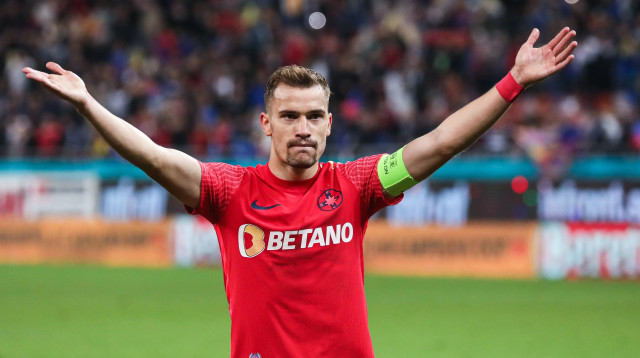 שחקן סטיאווה בוקרשט, דריוס אולארו (צילום: GettyImages, Vasile Mihai-Antonio)