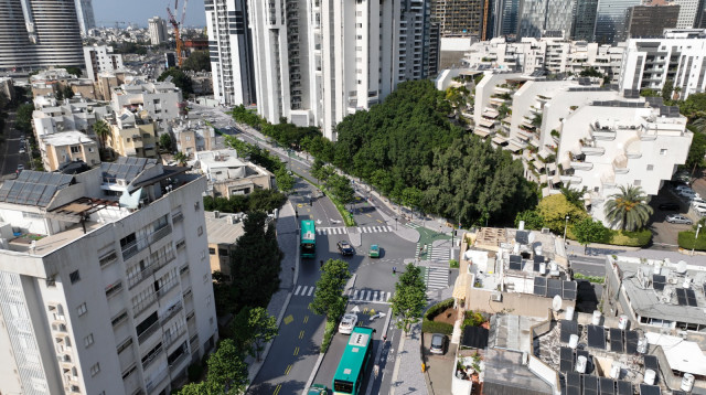 הדמיית פרויקט "מהיר לעיר" (צילום: סטודיו עדי בואנו - ארקאפקט)