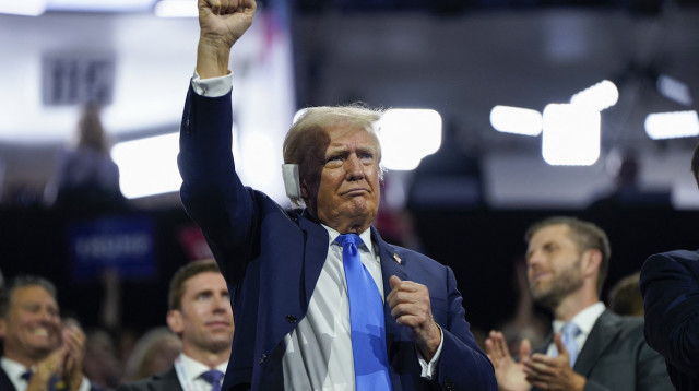 דונלד טראמפ בועידה הרפובליקנית (צילום: רויטרס)