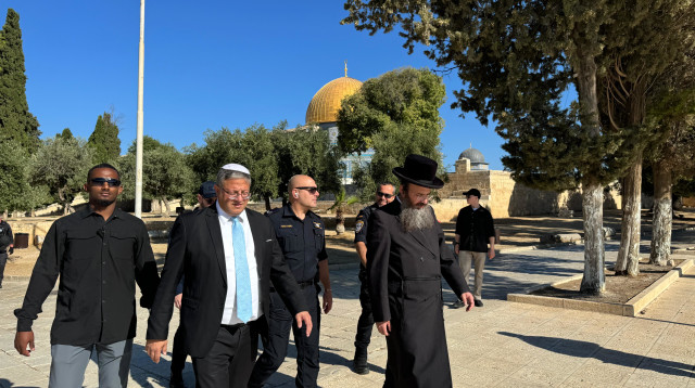 בן גביר בהר הבית (צילום: שימוש חופשי)