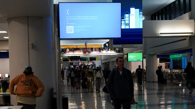 התקלה העולמית (צילום: רויטרס)