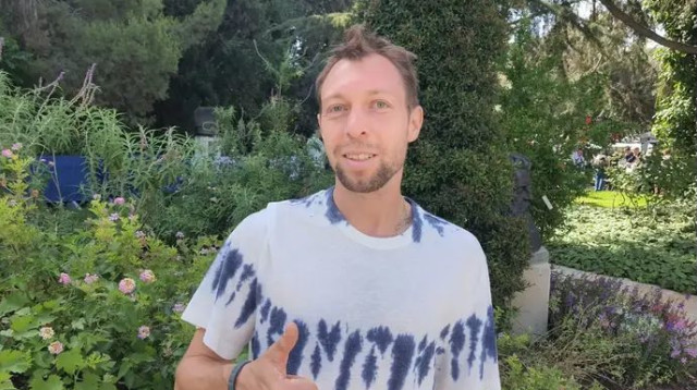 "מלא באנדרנלין". זילברמן (צילום: יניב טוכמן)