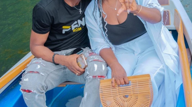 פטריק טוומאסי עם אשתו לידיה (צילום: מסך אינסטגרם)