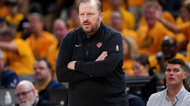 מאמן ניו יורק ניקס טום ת'יבודו (צילום: GettyImages, Dylan Buell)