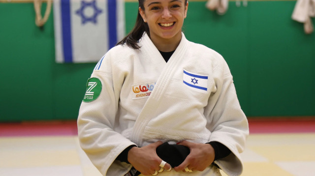 הג'ודוקא הישראלית גפן פרימו (צילום: דני מרון)