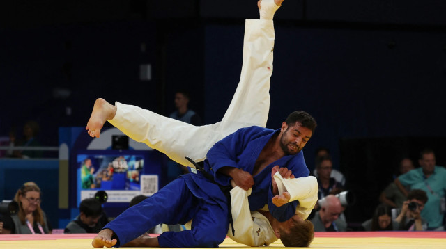 טימו קבאליוס מול שגיא מוקי אולימפיאדה (צילום: אימג'בנק  GettyImages)