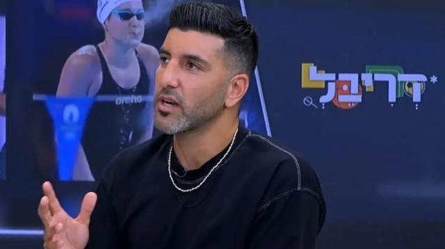 אבי ריקן בתכנית "דריבל" (צילום: צילום מסך, מערכת וואלה)