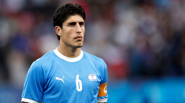 שחקן הנבחרת האולימפית, עומרי גנדלמן (צילום: GettyImages, Maja Hitij)