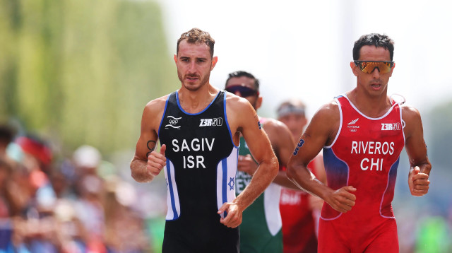 שחר שגיב טריאתלט ישראלי (צילום: GettyImages, Lars Baron)