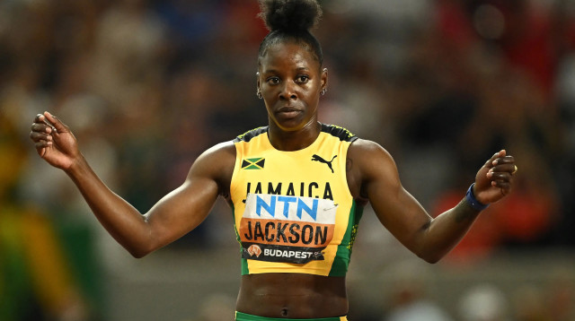 שריקה ג'קסון, אצנית ג'מייקנית (צילום: רויטרס)