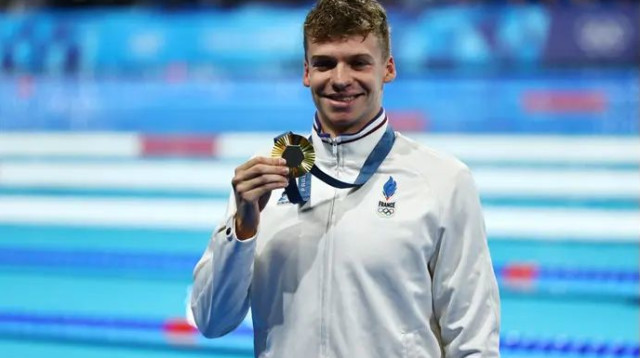 שתי מדליות זהב ביום אחד. מרשאן (צילום: רויטרס)