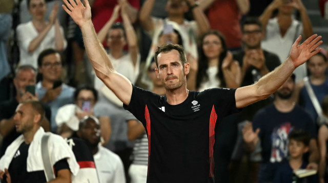 אנדי מארי טניסאי בריטי, פריז 2024 (צילום: GettyImages)