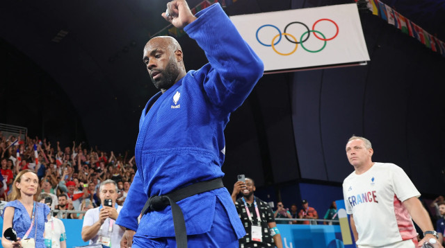 טדי רינר, ג'ודוקא צרפתי (צילום: GettyImages, JACK GUEZ/AFP)