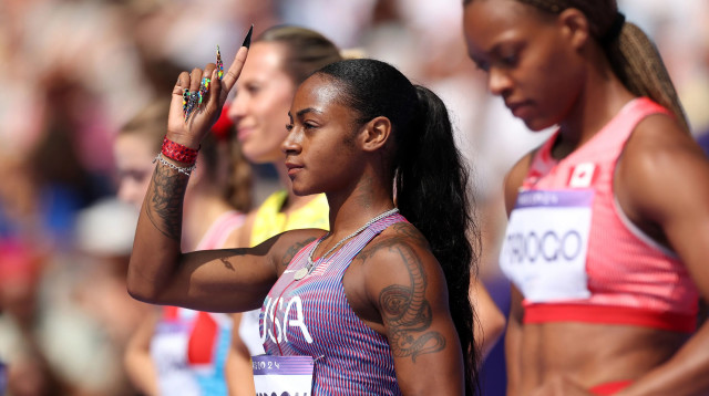 שקארי ריצ'רדסון, אצנית אמריקאית (צילום: GettyImages, Michael Steele)