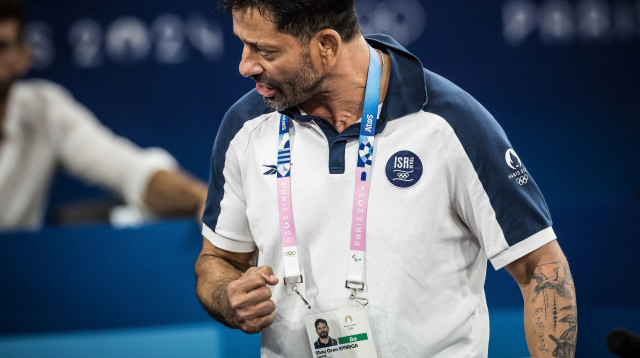 אורן סמדג'ה מאמן נבחרת הג'ודו של ישראל (צילום: הוועד האולימפי בישראל)