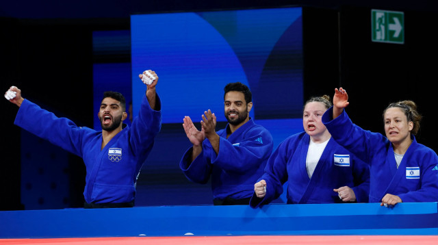 נבחרת הג'ודו (צילום: רויטרס)