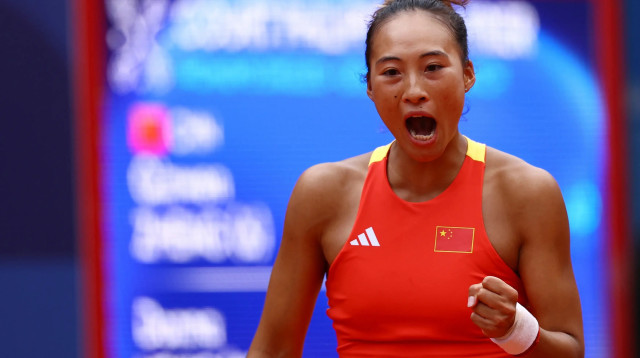 צ'ינוון ז'נג טניסאית סינית, פריז 2024 (צילום: רויטרס)