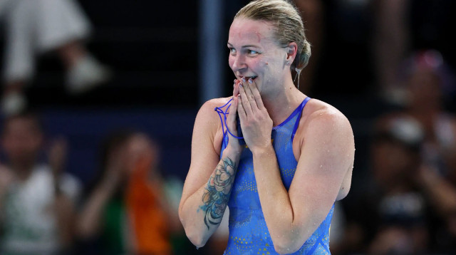 שרה שוסטרום שחיינית שבדית (צילום: GettyImages)