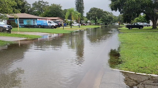 ההוריקן דבי מכה בפלורידה (צילום: רויטרס)