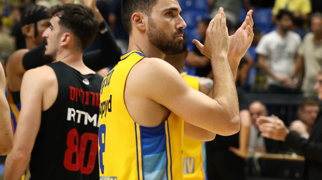 רפי מנקו שחקן מכבי תל אביב (צילום: דני מרון)