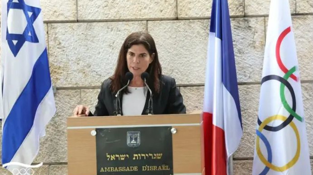 "לעולם לא נשכח את 11 הנרצחים מספטמבר השחור". יעל ארד (צילום: הוועד האולימפי בישראל, הוועד האולימפי בישראל)