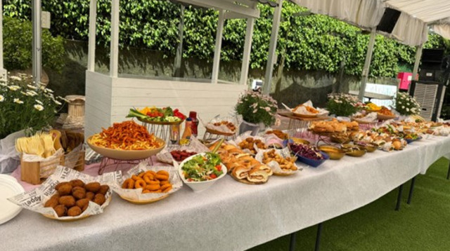 שולחן שוק של חברת chef4u (צילום: chef4u)