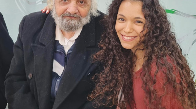 רעות וסבה שלום (צילום: באדיבות המשפחה)