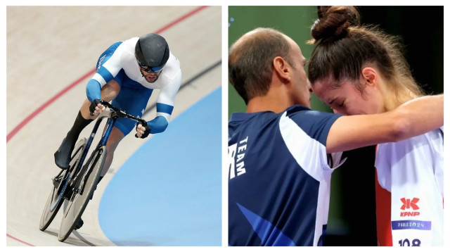 אבישג סמברג לצד מיכאל יעקובלב (צילום: עיבוד תמונה, אילוסטרציה)