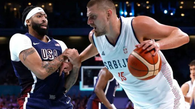 גם יוקיץ' יודע שהוא בין הבודדים בנבחרת הסרבית ברמה של האמריקאים (צילום: רויטרס)