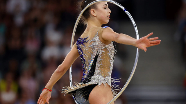 דריה אטמנוב, מתעמלת ישראלית (צילום: רויטרס)