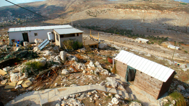 מאחז גבעת רונן (צילום: אוליביה פיטוסי, פלאש 90)