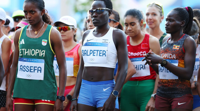 לונה צ'מטאי ספלטר באולימפיאדת פריז 2024 (צילום: GettyImages, Naomi Baker)